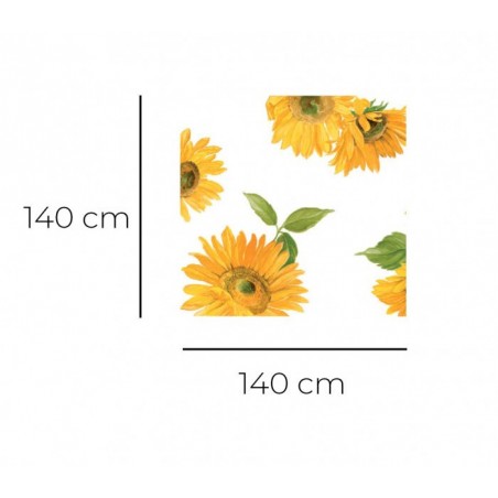  D-c-home  Erbario 385-7144  nappe en pvc haute qualité 140x140 cm