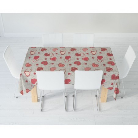  D-c-home Figures plates 385-7176 nappe en pvc haute qualité 140x275 cm