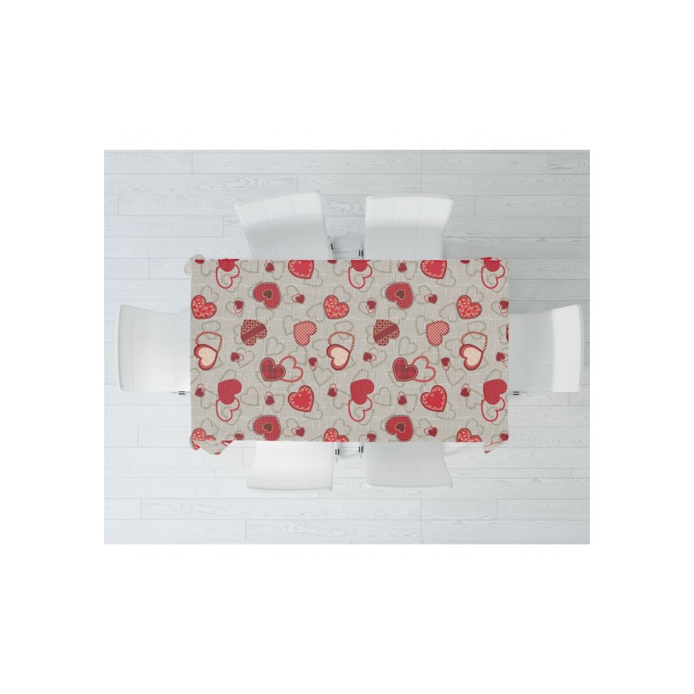 D-c-home Figures plates 385-7176 nappe en pvc haute qualité 140x275 cm