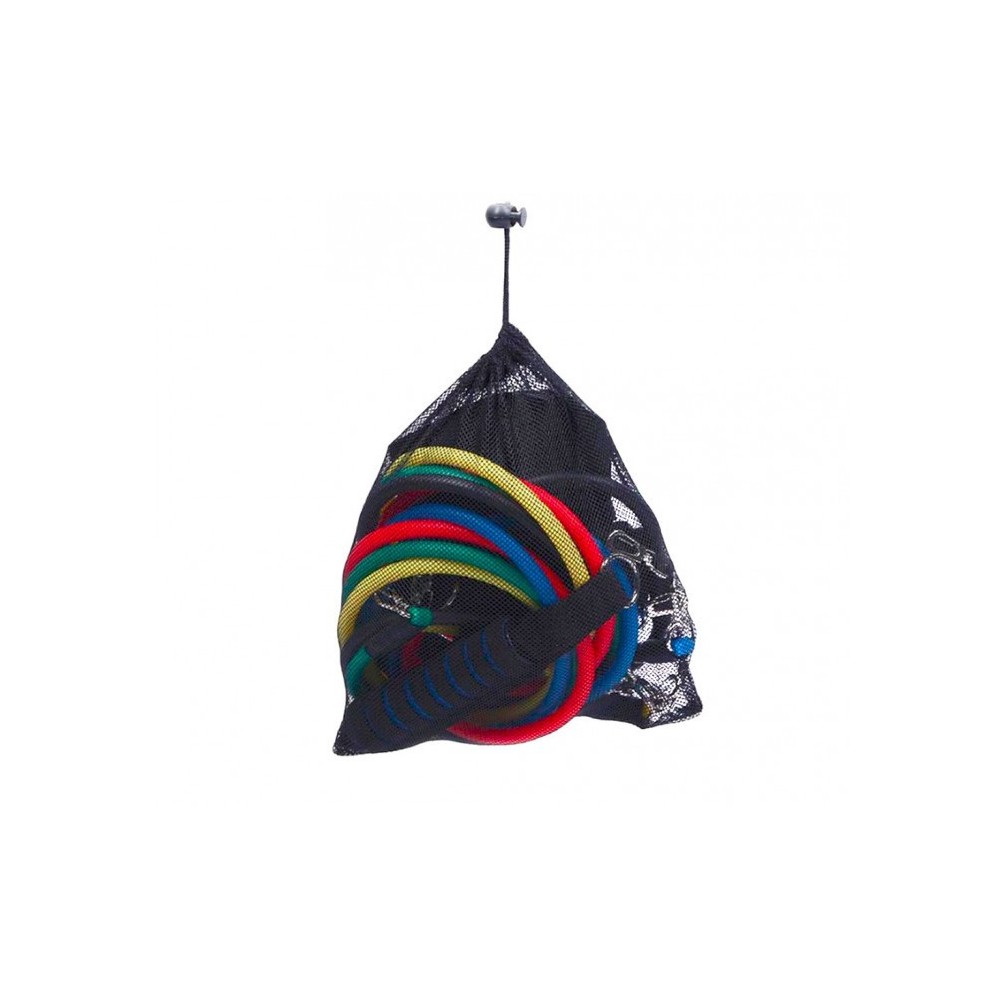 Ensemble de bandes élastiques et tendeurs pour entrainement et réhabilitation