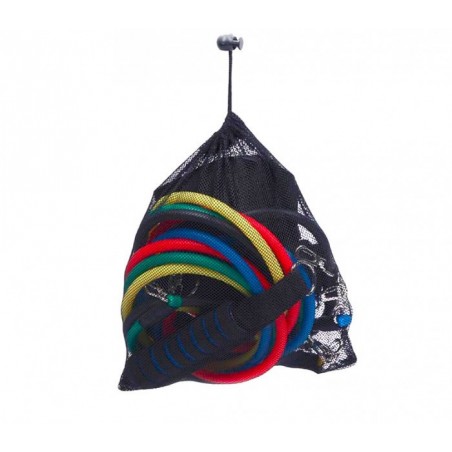 Ensemble de bandes élastiques et tendeurs pour entrainement et réhabilitation