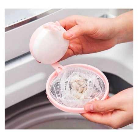Filtre pour machine à laver ramasse les détritus des vêtements