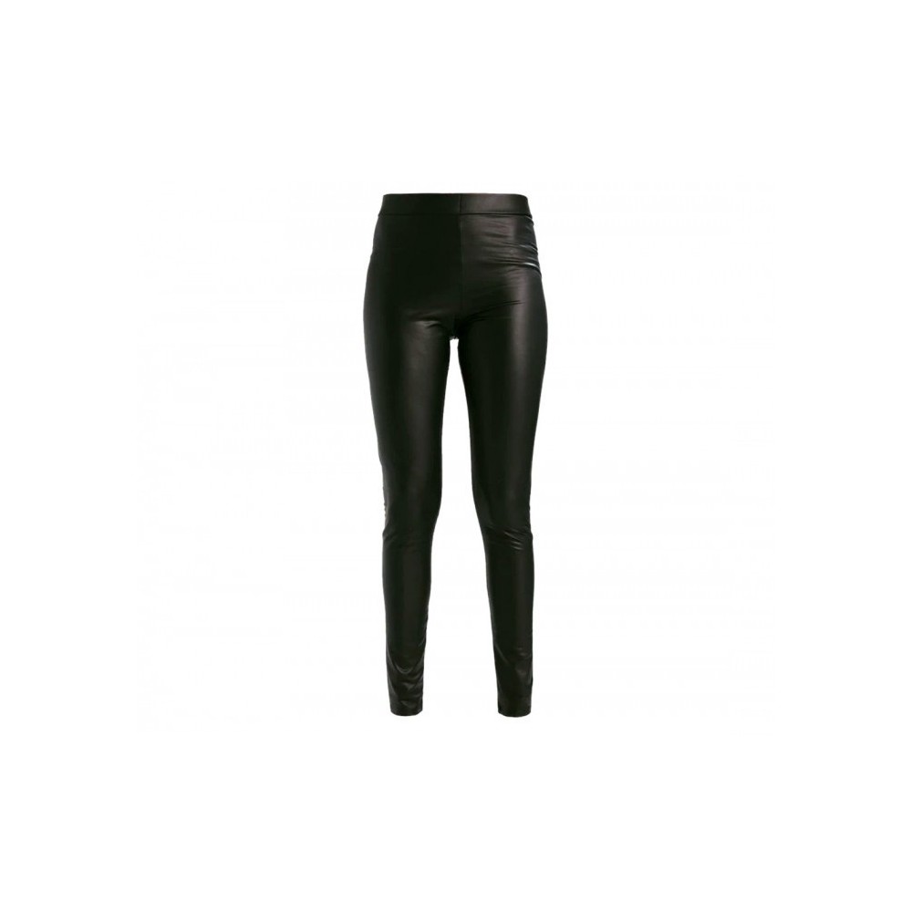 OV3302 Legging thermique pour femme en cuir SEXY WOMAN   mod. Yaten felpato
