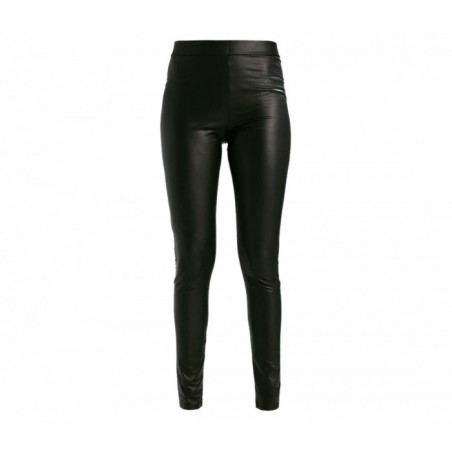 OV3302 Legging thermique pour femme en cuir SEXY WOMAN   mod. Yaten felpato