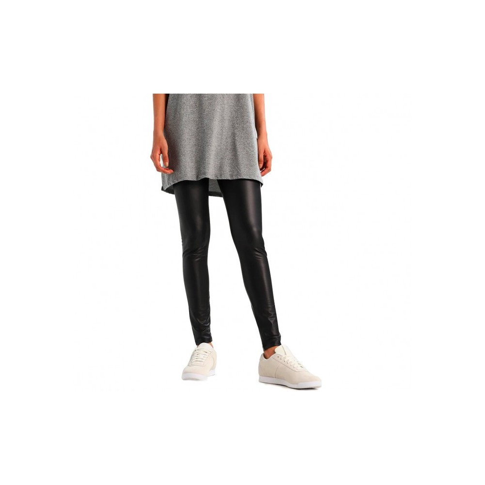 OV3302 Legging thermique pour femme en cuir SEXY WOMAN   mod. Yaten felpato