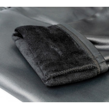 OV3302 Legging thermique pour femme en cuir SEXY WOMAN   mod. Yaten felpato