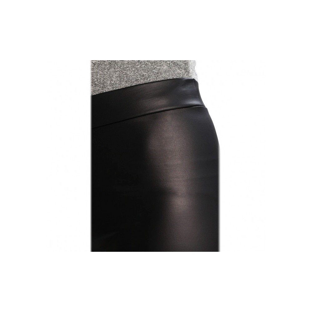 OV3302 Legging thermique pour femme en cuir SEXY WOMAN   mod. Yaten felpato