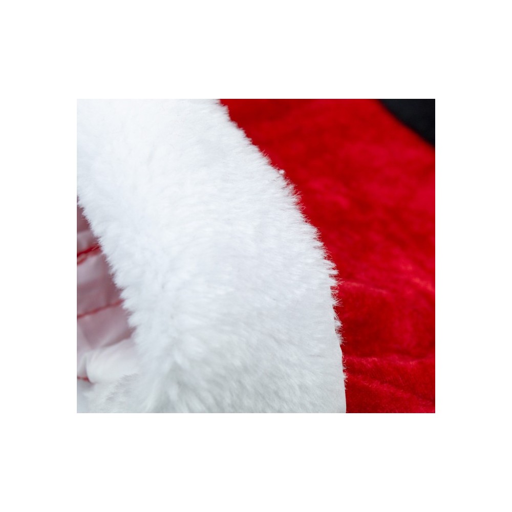 6072  Costume de Noël avec fermeture velcro, scratch pour petits chiens