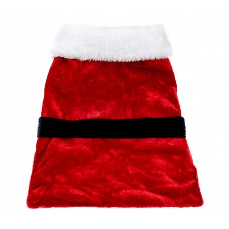 6072  Costume de Noël avec fermeture velcro, scratch pour petits chiens