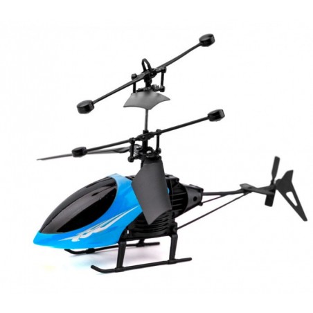  Mini hélicoptère à LED Predator télé-commandé à double  hélices