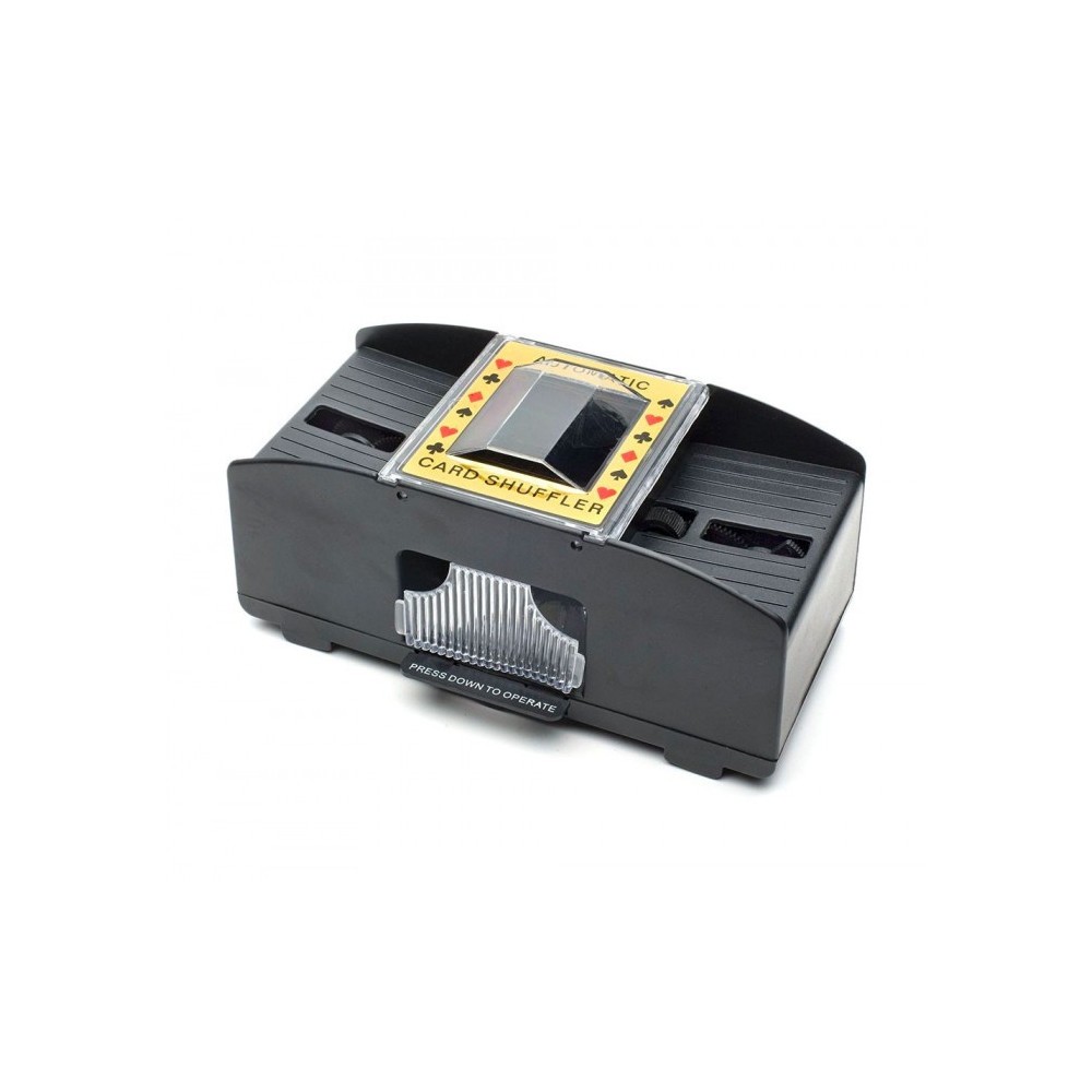 390623 Set de poker DELUXE avec mélangeur double sortie 200 jetons + tapis