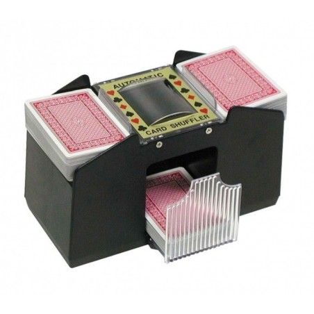 390623 Set de poker DELUXE avec mélangeur double sortie 200 jetons + tapis 390623 Set de poker DELUXE avec mélangeur double sortie 200 jetons + tapis