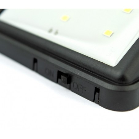 Lampe à énergie solaire 8 LED   SUPER BRIGHT capteur de mouvement et crépuscule