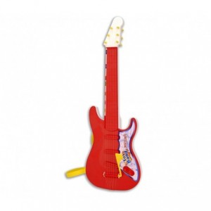 BONTEMPI 205401 guitare rock avec bandoulière hawaïenne, 6 cordes en nylon