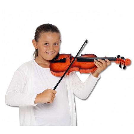 BONTEMPI 205401 guitare rock avec bandoulière hawaïenne, 6 cordes en nylon BONTEMPI 205401 guitare rock avec bandoulière hawaïenne, 6 cordes en nylon