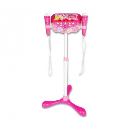 BONTEMPI 247540 - Guitare électrique avec amplificateur et micro et pied BONTEMPI 247540 - Guitare électrique avec amplificateur et micro et pied