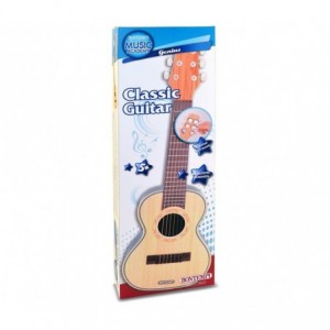 BONTEMPI 205401 guitare rock avec bandoulière hawaïenne, 6 cordes en nylon 2