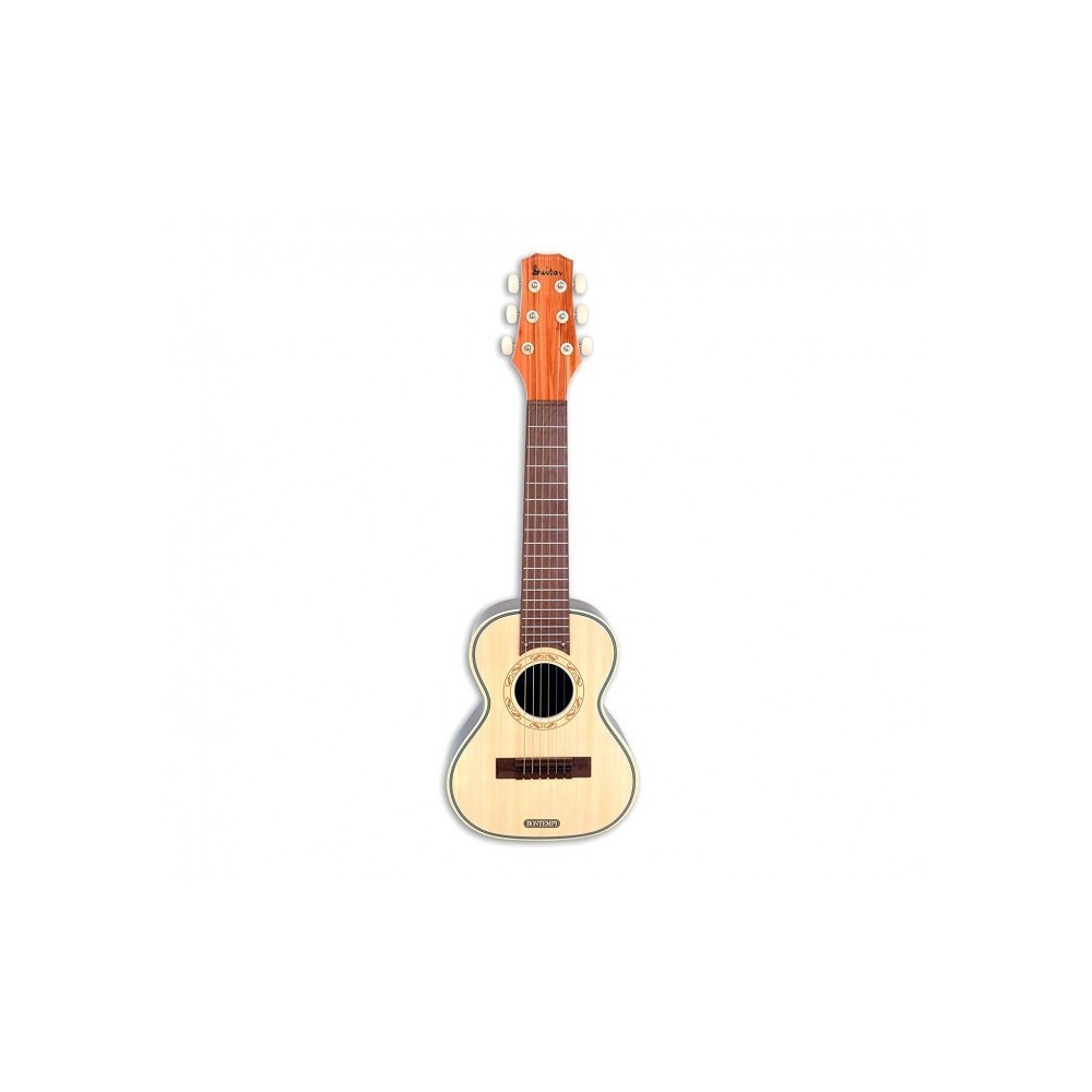 BONTEMPI 205401 guitare rock avec bandoulière hawaïenne, 6 cordes en nylon