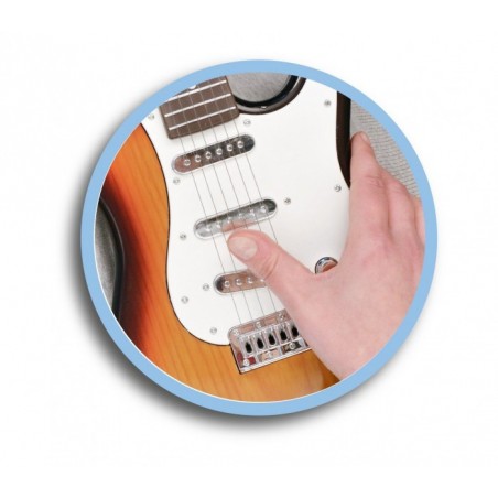  BONTEMPI 207015 Guitare classique pour enfants, cordes en nylon et plectre