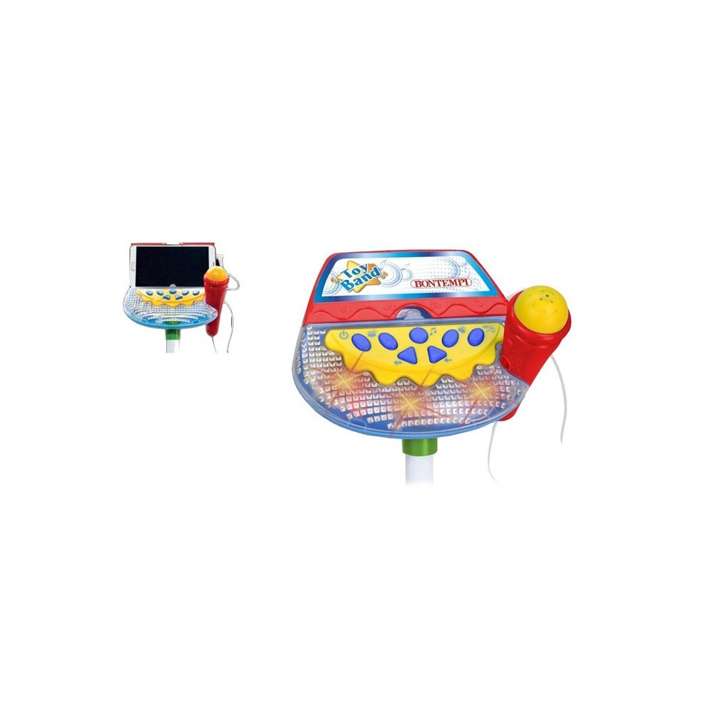 BONTEMPI 403171 Station musicale avec deux micros pour chanter à 2