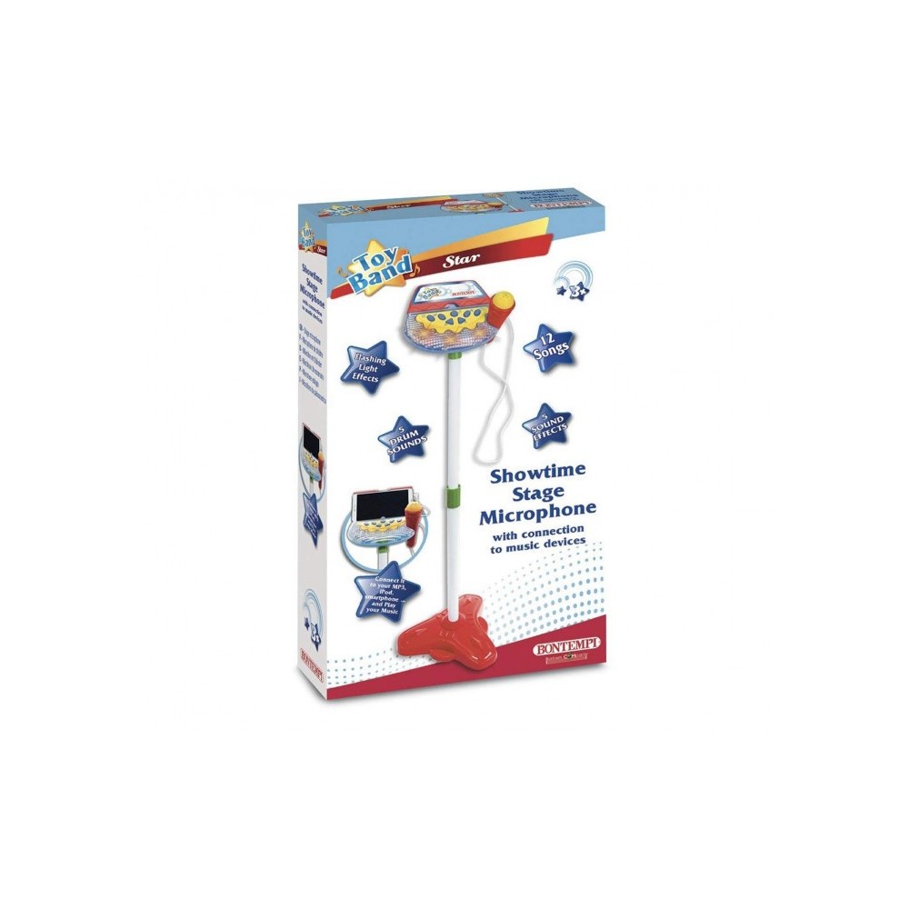 BONTEMPI 403171 Station musicale avec deux micros pour chanter à 2
