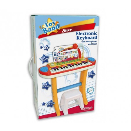 BONTEMPI 123765 Clavier de table 37 touches avec fonctions son et rythme