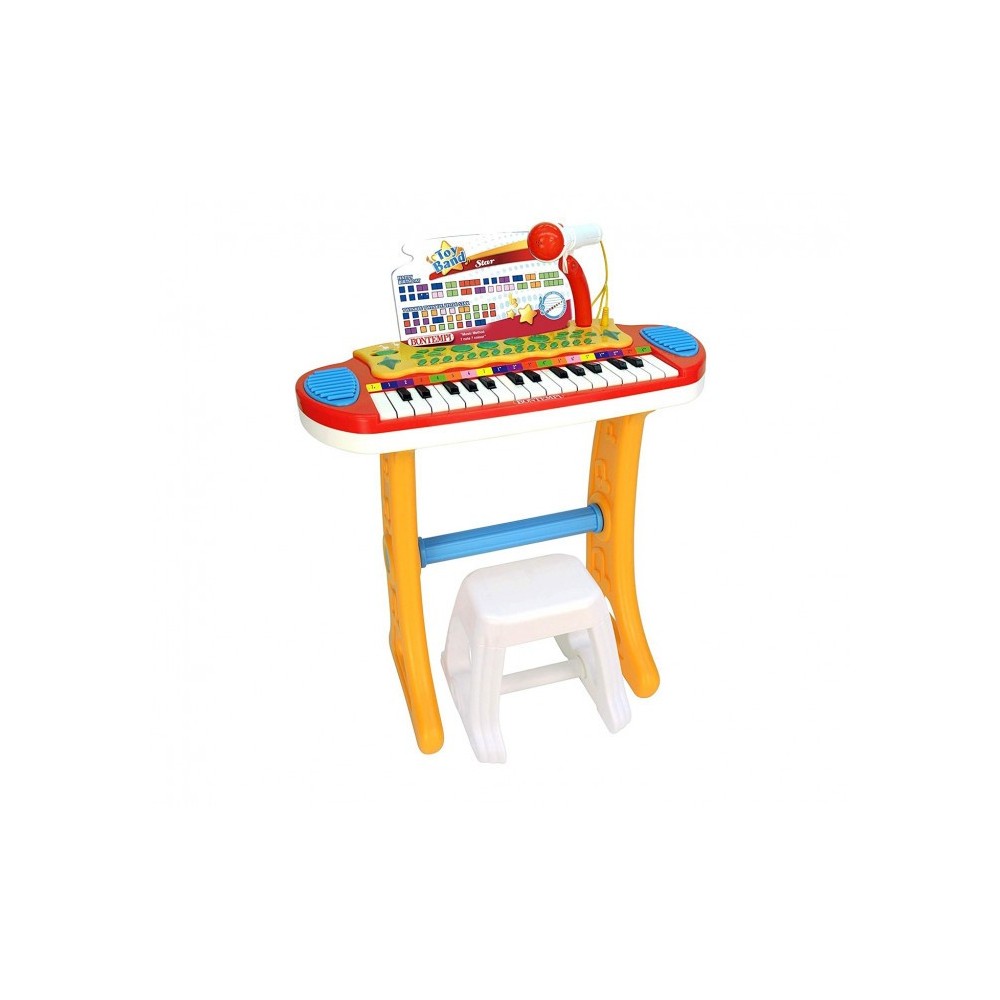 BONTEMPI 123765 Clavier de table 37 touches avec fonctions son et rythme