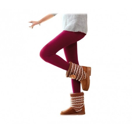Ensemble de 5 leggings thermiques GAIA pour femmes avec intérieur polaire  Ensemble de 5 leggings thermiques GAIA pour femmes avec intérieur polaire