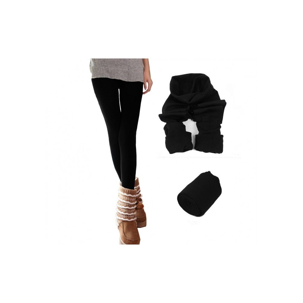 Ensemble de 5 leggings thermiques UHRA pour femmes avec intérieur polaire 