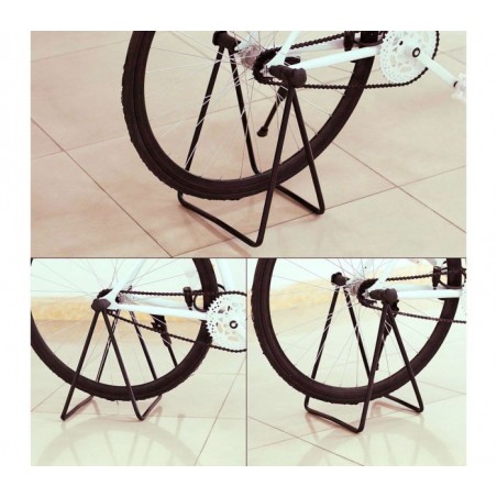 Range vélo A12170 Support au sol pour tous les types de  vélo de 26" a 28" Stand