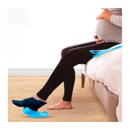 Support pour retirer-mettre vos chaussettes, bas avec système automatique