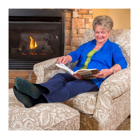 352152 6 Chaussettes thermiques anti-gonflement améliorant la circulation