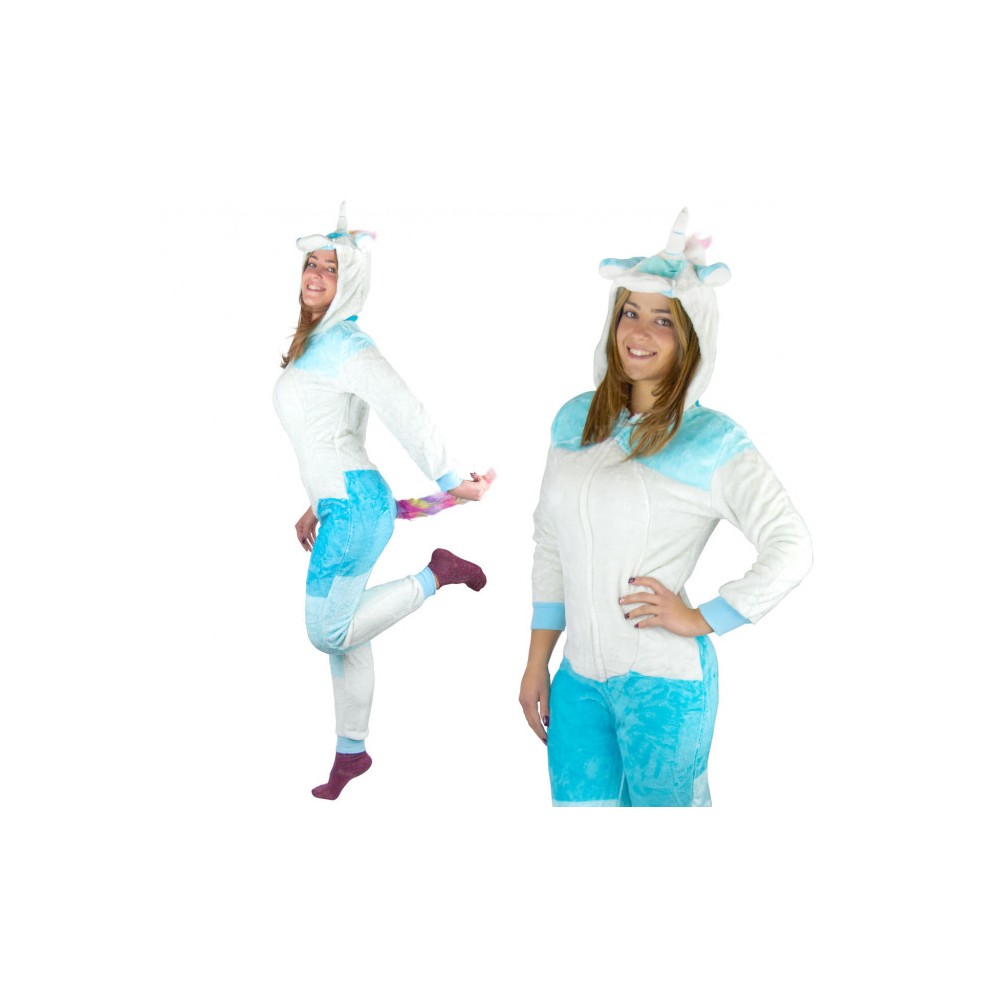 Pyjama polaire combi Cosplay Animal LICORNE...