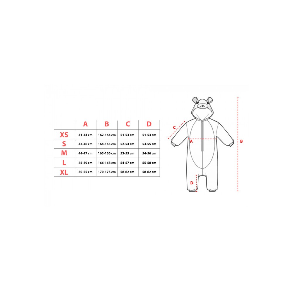 Pyjama polaire combi Cosplay Animal LICORNE...