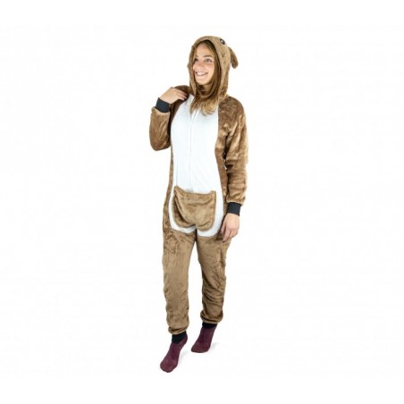pyjama en polaire UNISEXE  cosplay Kangourou tailles XS a XXL