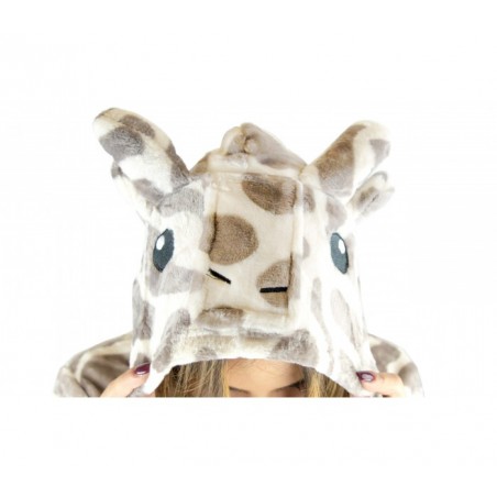 Pyjama polaire combi Cosplay Animal GIRAFE Tailles de XS à XXL