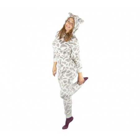 Pyjama polaire combi Cosplay Animal GIRAFE Tailles de XS à XXL