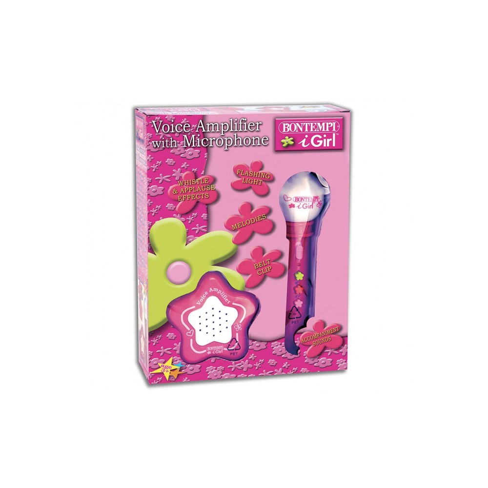 Bontempi 42417 Microphone karaoké iGirl avec...