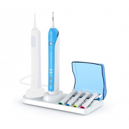 182962 Porte-brosse a dents électrique hygiénique avec couvercles pour les têtes