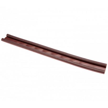 1470 Double Boudin de porte stop froid  pour portes 95x950mm marron