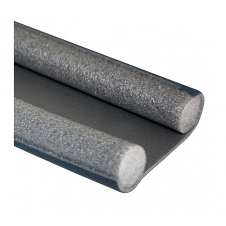 1470 Double Boudin de porte stop froid  pour portes 95x950mm gris