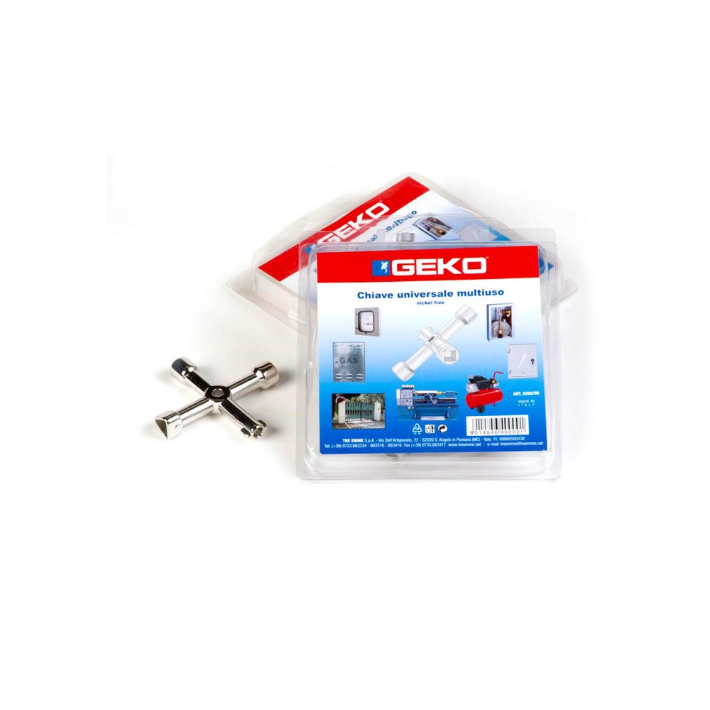 Geko 6200 91 Clé universelle 4 en 1 pour...