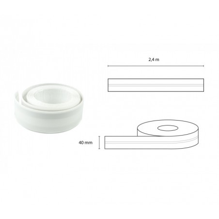 450 40 Geko Bande adhésive moulable étanche pour joint autocollante