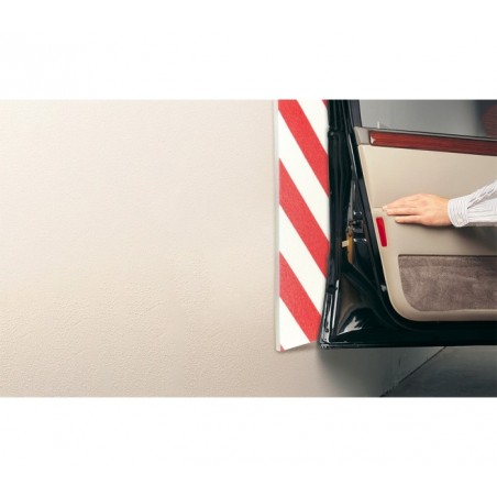 1810 05 Geko Box Large 2 Panneaux adhésifs antichocs pour garage 50x13cm