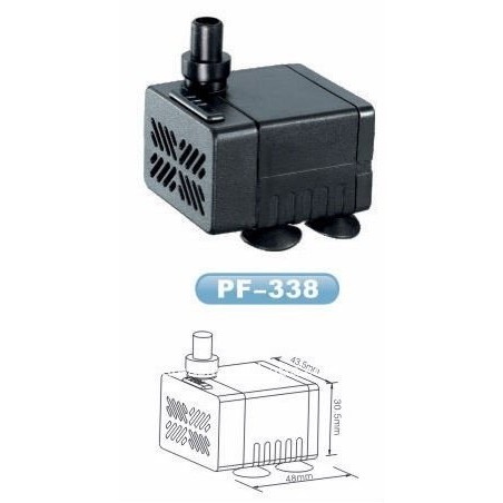 Pompe de filtration aquarium étang PF-338