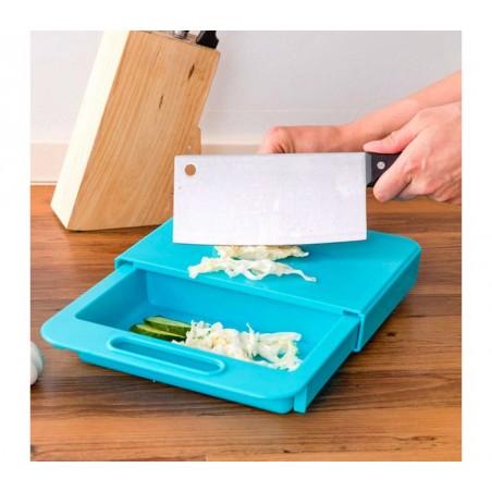 18046 Planche à découper pour évier mobile avec récupérateur intégré