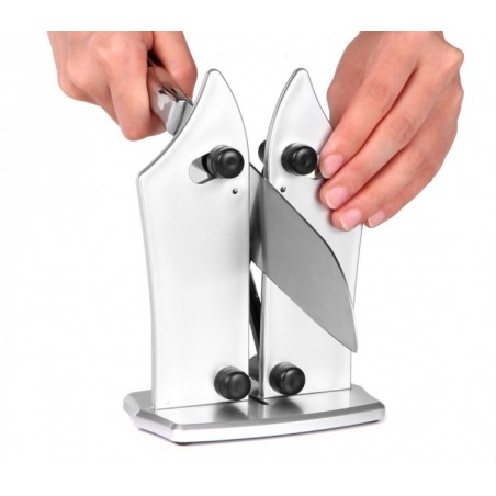 182641 Aiguiseur de couteaux lames 3 en 1 BAVARIAN universal Ressort automatique