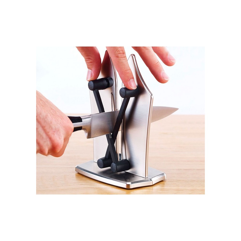 182641 Aiguiseur de couteaux lames 3 en 1...