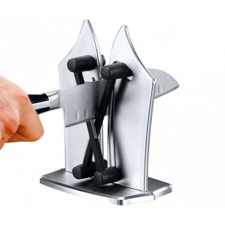 182641 Aiguiseur de couteaux lames 3 en 1 BAVARIAN universal Ressort automatique