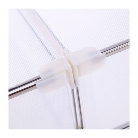 14917 Ensemble de 5 boîtes pour organiser les chaussures avec bords métalliques empilables